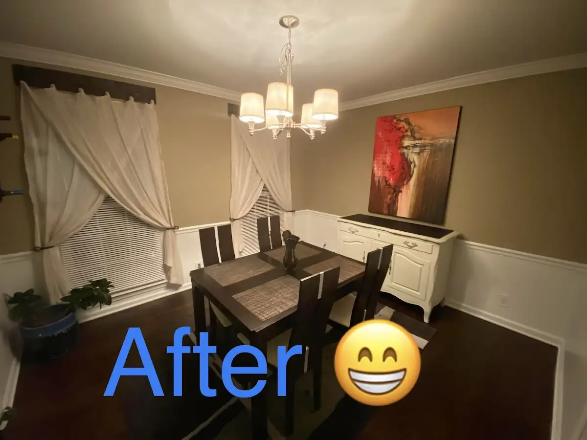 Professional dining room restoration after water damage in Oroville East